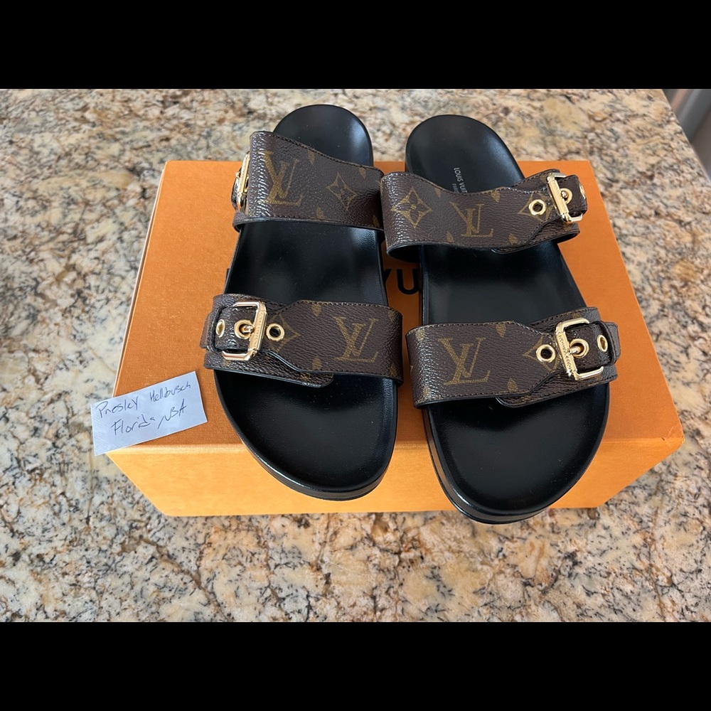 BOM DIA FLAT MULE LOUIS VUITTON